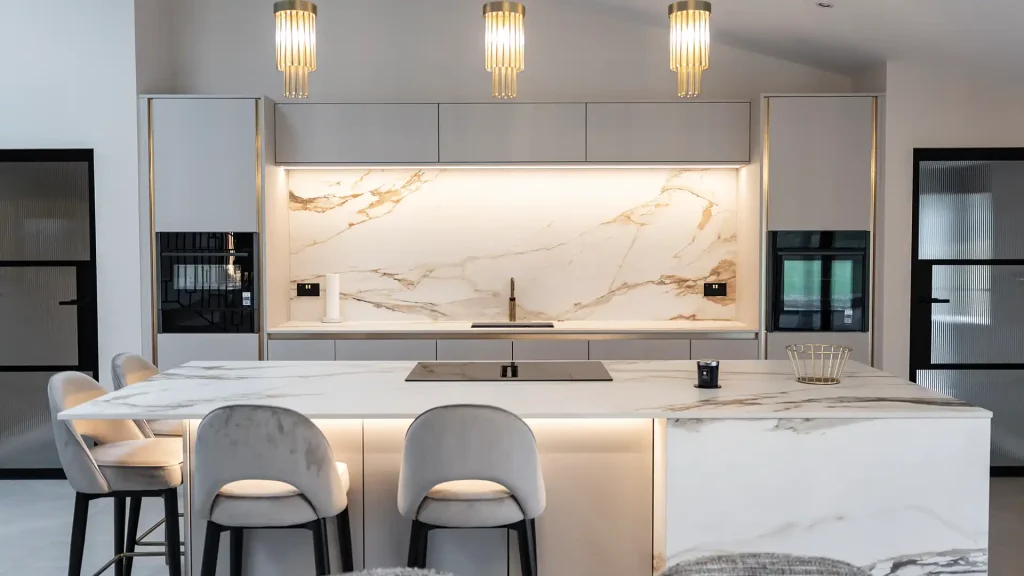 Meridian Granite Quartz 1 - How Do You Deal with Sockets and Other Cut Outs on Islands?