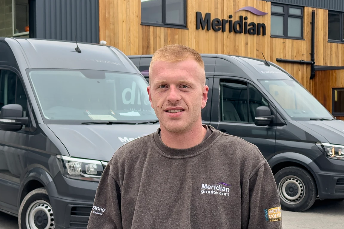 Kyrle Meridian Granite - Installation