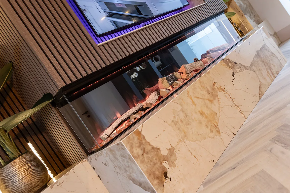 Fireplace Cladding - Media Wall